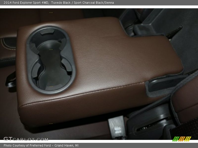 Tuxedo Black / Sport Charcoal Black/Sienna 2014 Ford Explorer Sport 4WD