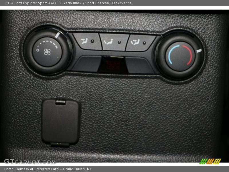 Tuxedo Black / Sport Charcoal Black/Sienna 2014 Ford Explorer Sport 4WD