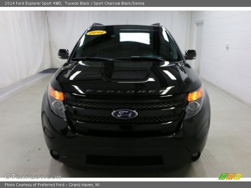 Tuxedo Black / Sport Charcoal Black/Sienna 2014 Ford Explorer Sport 4WD