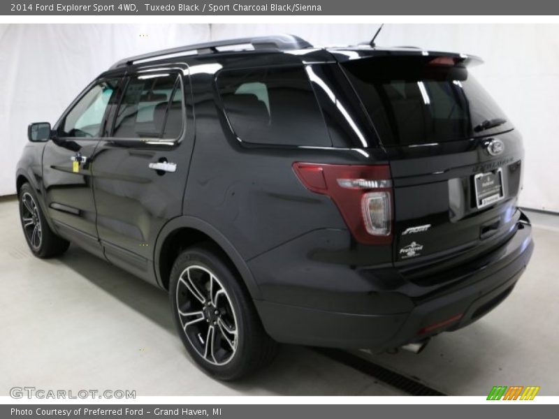 Tuxedo Black / Sport Charcoal Black/Sienna 2014 Ford Explorer Sport 4WD