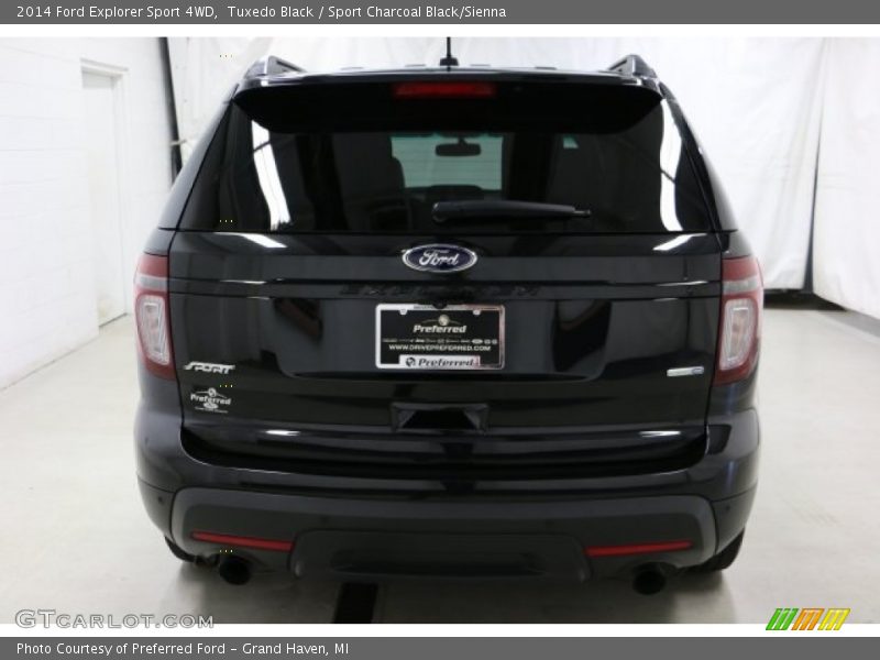 Tuxedo Black / Sport Charcoal Black/Sienna 2014 Ford Explorer Sport 4WD
