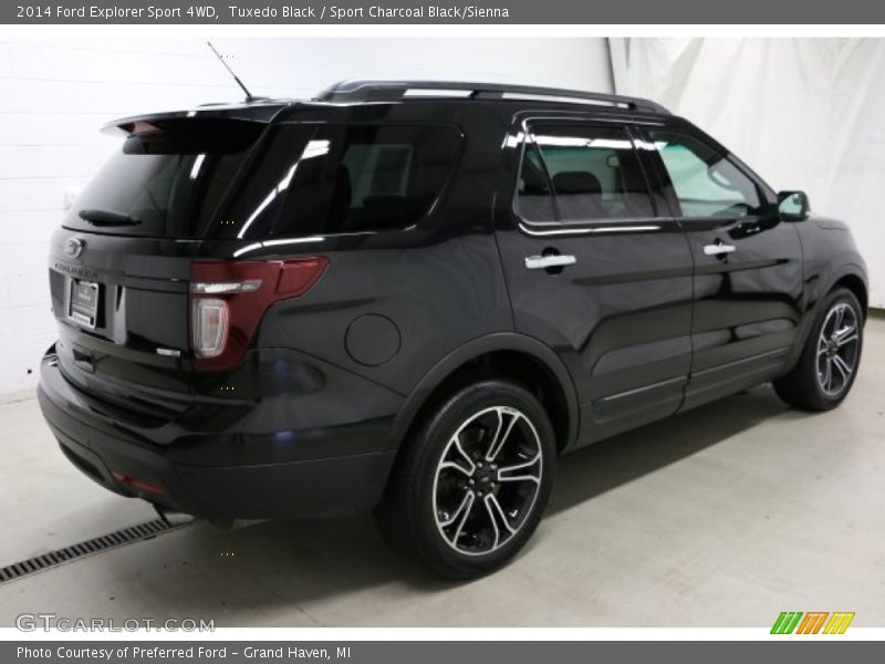 Tuxedo Black / Sport Charcoal Black/Sienna 2014 Ford Explorer Sport 4WD