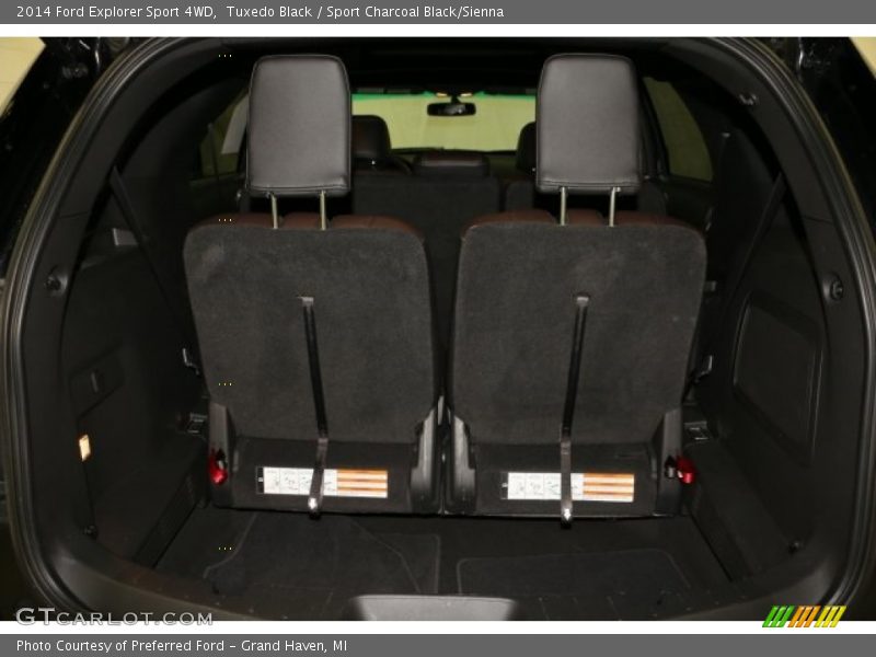 Tuxedo Black / Sport Charcoal Black/Sienna 2014 Ford Explorer Sport 4WD
