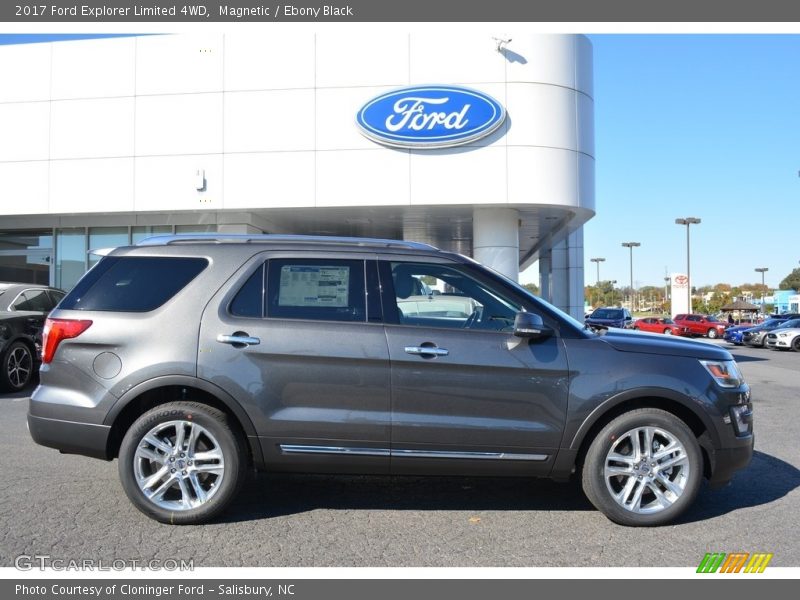 Magnetic / Ebony Black 2017 Ford Explorer Limited 4WD