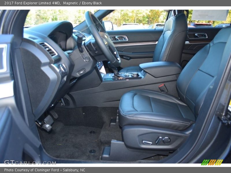 Magnetic / Ebony Black 2017 Ford Explorer Limited 4WD