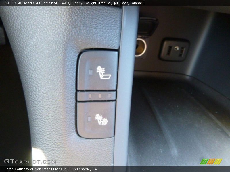 Ebony Twilight Metallic / Jet Black/Kalahari 2017 GMC Acadia All Terrain SLT AWD