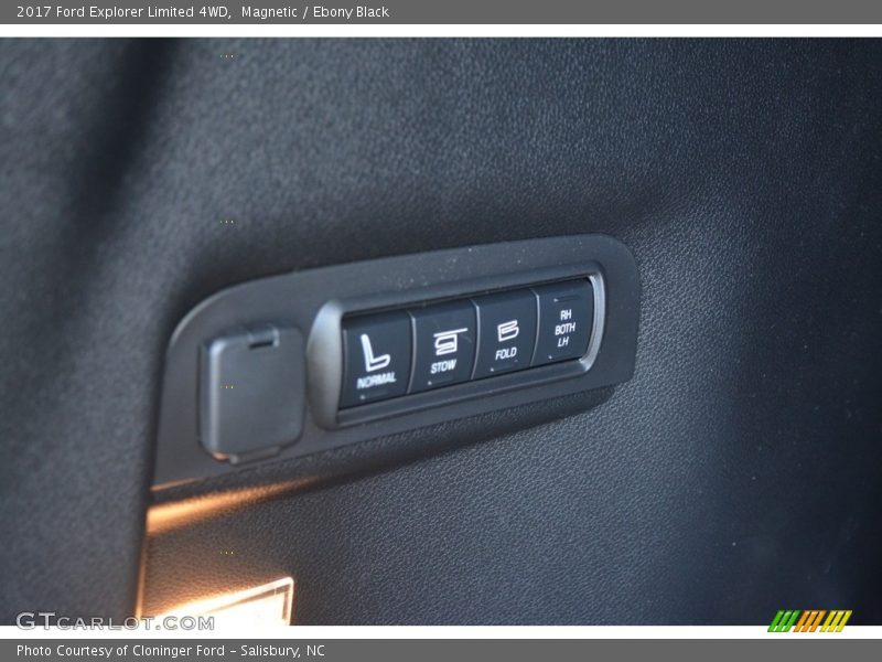 Magnetic / Ebony Black 2017 Ford Explorer Limited 4WD