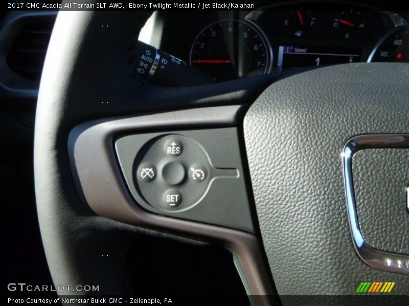 Ebony Twilight Metallic / Jet Black/Kalahari 2017 GMC Acadia All Terrain SLT AWD