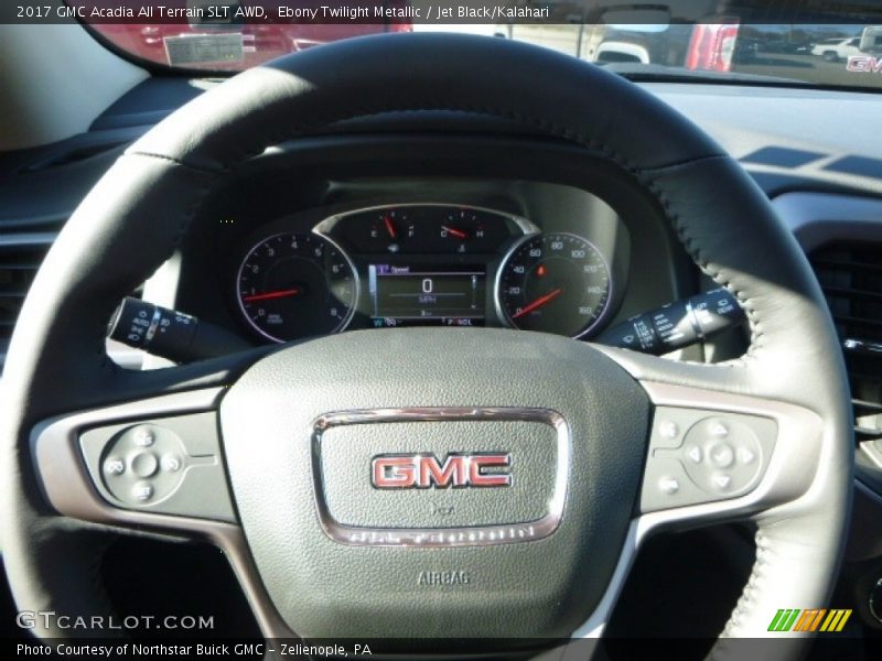 Ebony Twilight Metallic / Jet Black/Kalahari 2017 GMC Acadia All Terrain SLT AWD