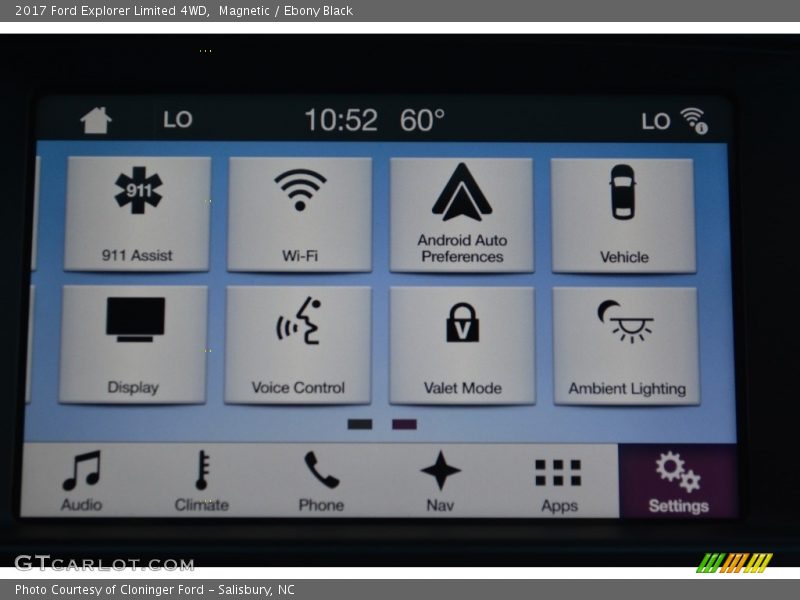 Magnetic / Ebony Black 2017 Ford Explorer Limited 4WD