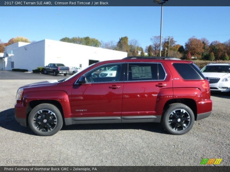  2017 Terrain SLE AWD Crimson Red Tintcoat