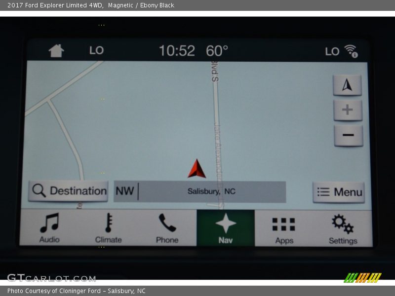 Magnetic / Ebony Black 2017 Ford Explorer Limited 4WD