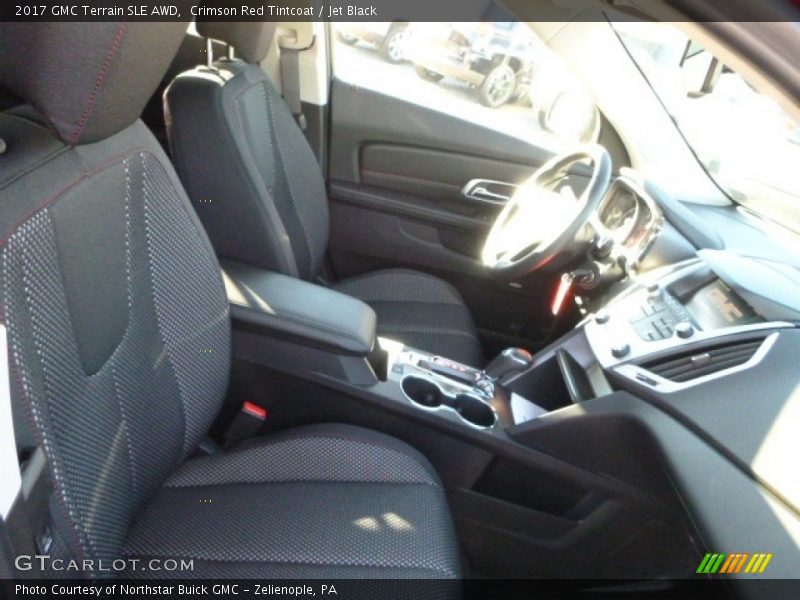 Crimson Red Tintcoat / Jet Black 2017 GMC Terrain SLE AWD