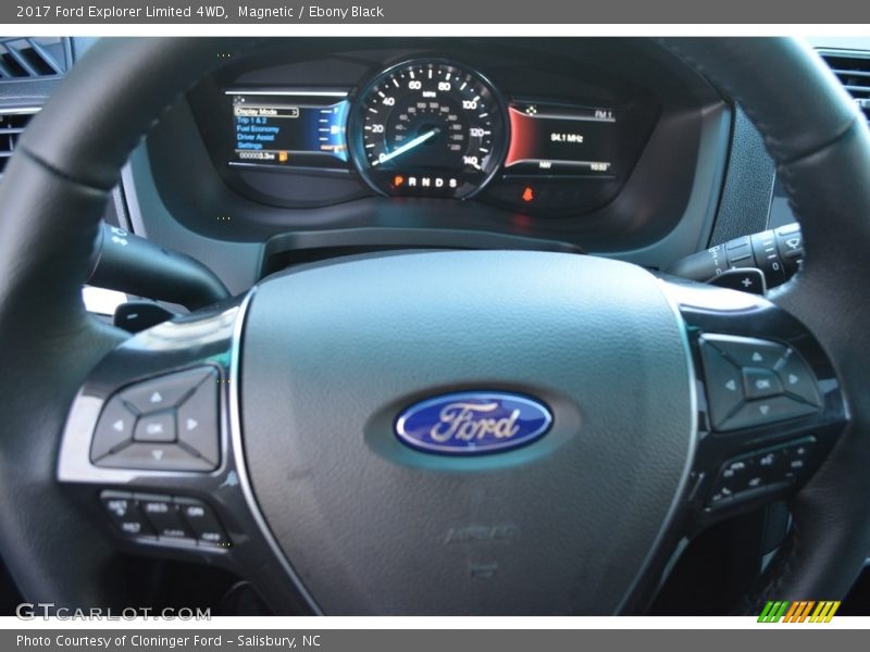 Magnetic / Ebony Black 2017 Ford Explorer Limited 4WD