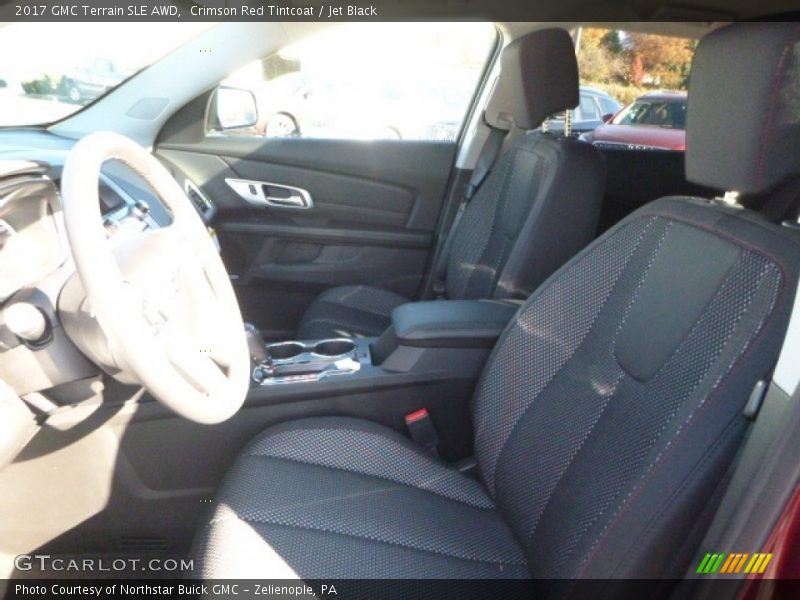 Crimson Red Tintcoat / Jet Black 2017 GMC Terrain SLE AWD