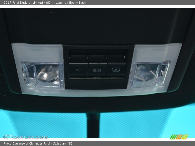 Magnetic / Ebony Black 2017 Ford Explorer Limited 4WD