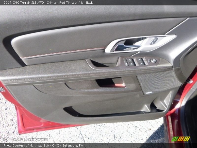 Crimson Red Tintcoat / Jet Black 2017 GMC Terrain SLE AWD