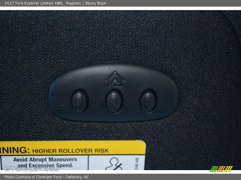 Magnetic / Ebony Black 2017 Ford Explorer Limited 4WD