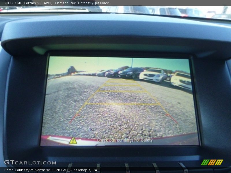 Crimson Red Tintcoat / Jet Black 2017 GMC Terrain SLE AWD