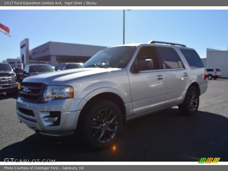 Ingot Silver / Ebony 2017 Ford Expedition Limited 4x4
