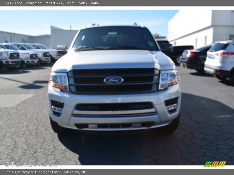 Ingot Silver / Ebony 2017 Ford Expedition Limited 4x4