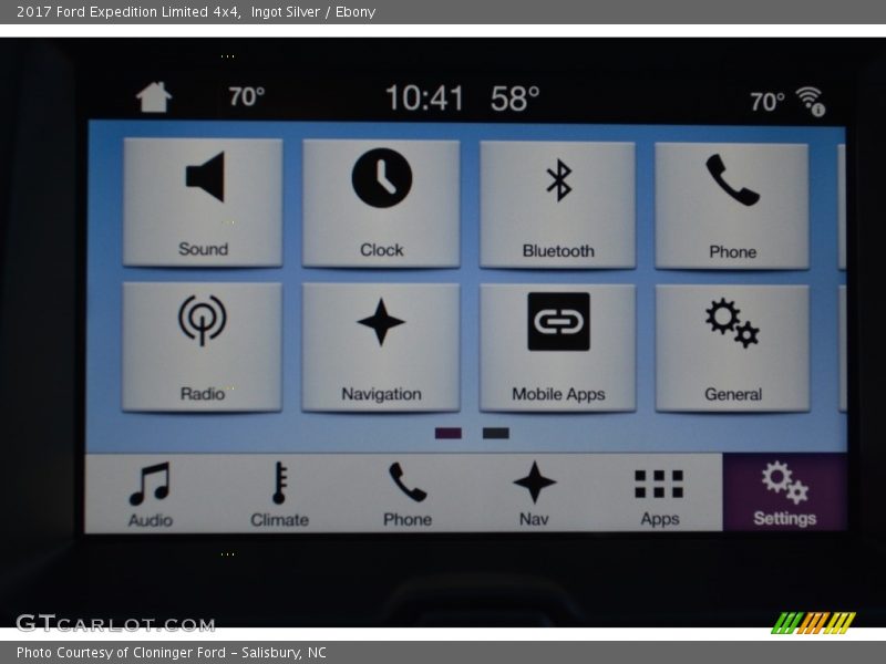 Ingot Silver / Ebony 2017 Ford Expedition Limited 4x4