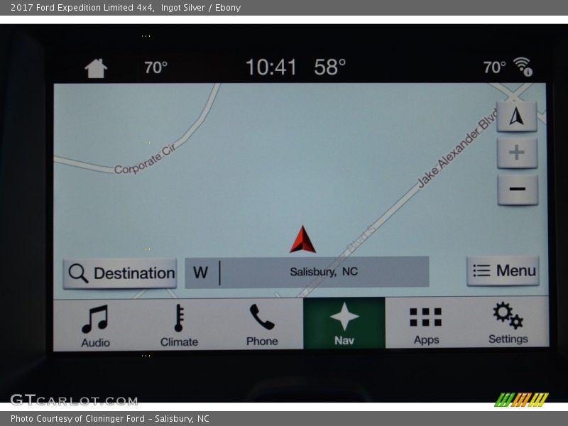 Ingot Silver / Ebony 2017 Ford Expedition Limited 4x4