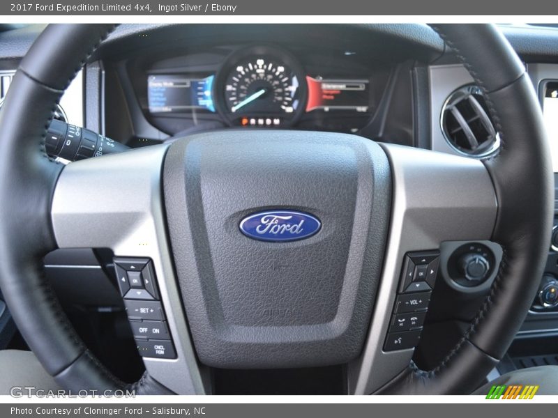 Ingot Silver / Ebony 2017 Ford Expedition Limited 4x4