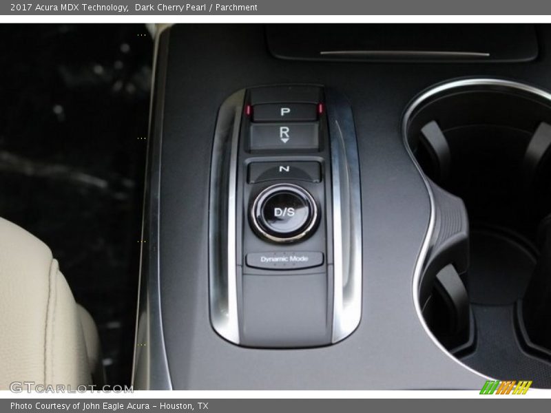 Dark Cherry Pearl / Parchment 2017 Acura MDX Technology
