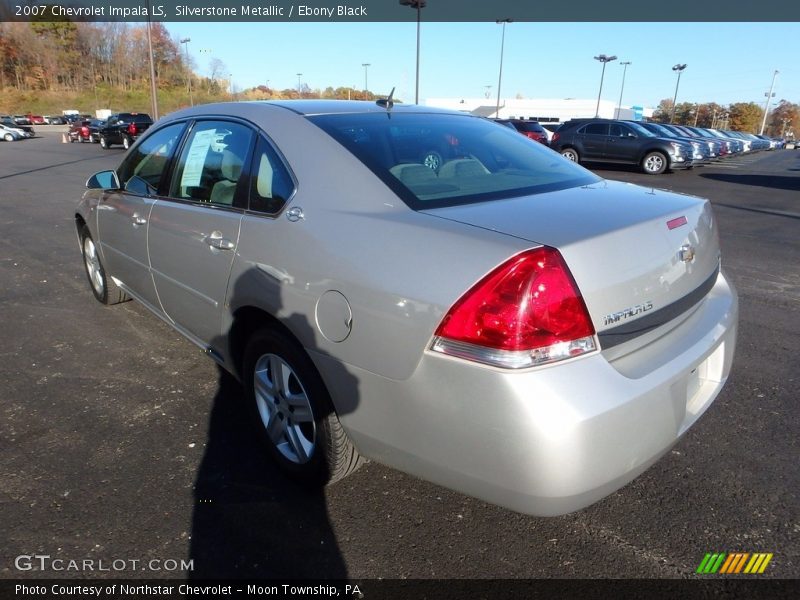 Silverstone Metallic / Ebony Black 2007 Chevrolet Impala LS