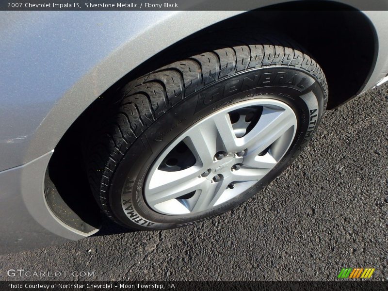Silverstone Metallic / Ebony Black 2007 Chevrolet Impala LS