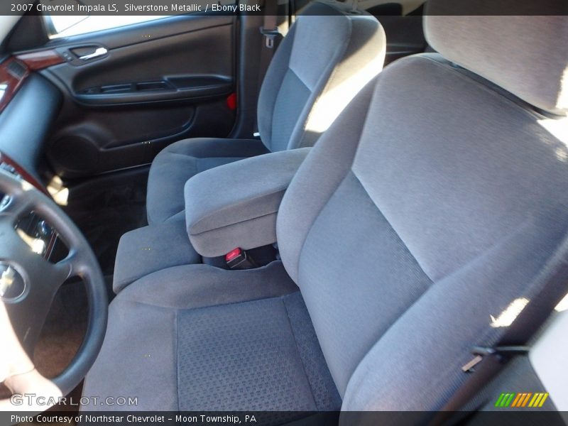 Silverstone Metallic / Ebony Black 2007 Chevrolet Impala LS