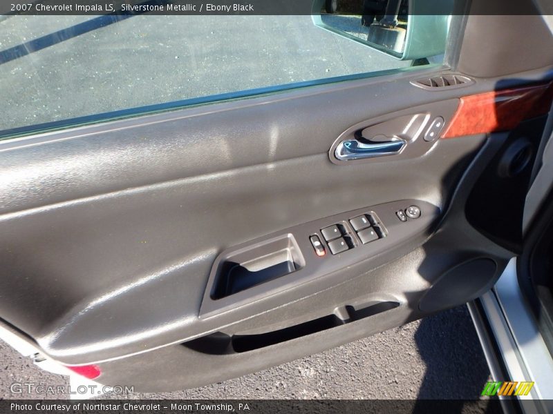 Silverstone Metallic / Ebony Black 2007 Chevrolet Impala LS