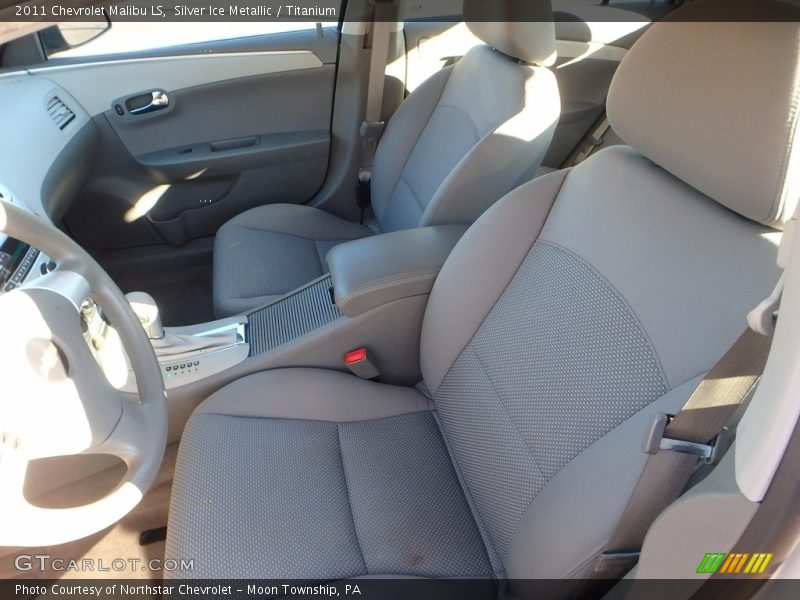 Silver Ice Metallic / Titanium 2011 Chevrolet Malibu LS