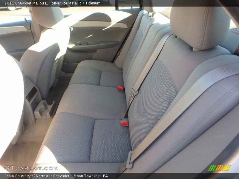 Silver Ice Metallic / Titanium 2011 Chevrolet Malibu LS