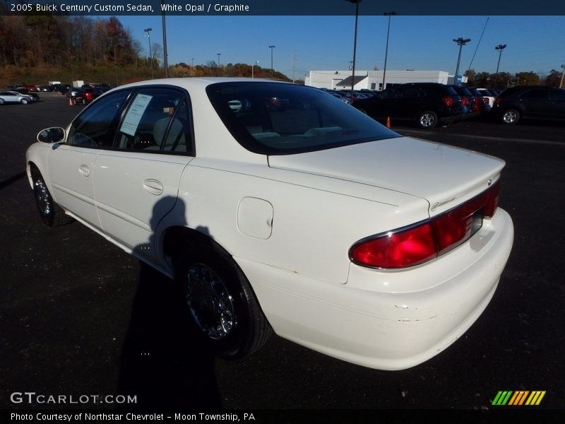 White Opal / Graphite 2005 Buick Century Custom Sedan