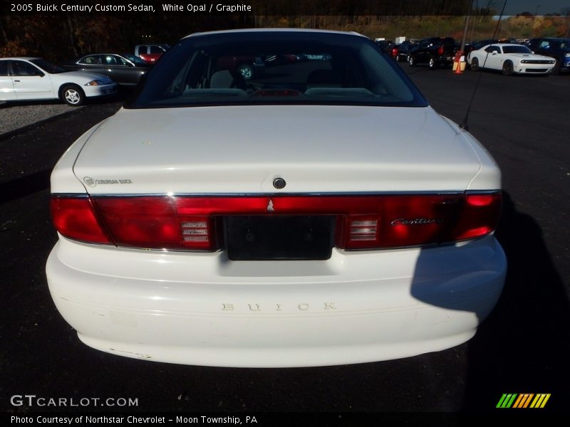 White Opal / Graphite 2005 Buick Century Custom Sedan