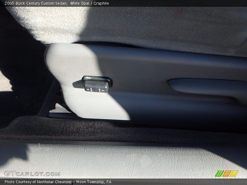 White Opal / Graphite 2005 Buick Century Custom Sedan