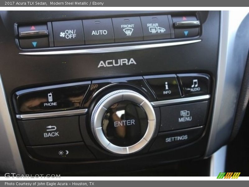 Modern Steel Metallic / Ebony 2017 Acura TLX Sedan