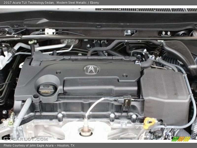 Modern Steel Metallic / Ebony 2017 Acura TLX Technology Sedan