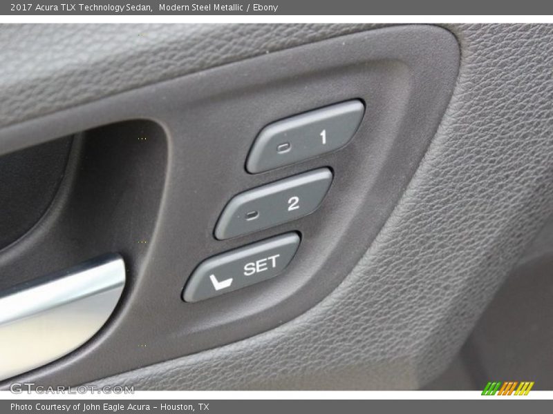 Modern Steel Metallic / Ebony 2017 Acura TLX Technology Sedan