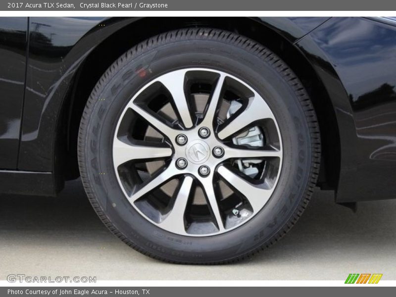 Crystal Black Pearl / Graystone 2017 Acura TLX Sedan