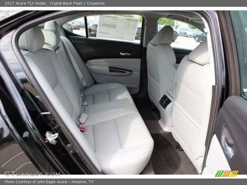 Crystal Black Pearl / Graystone 2017 Acura TLX Sedan