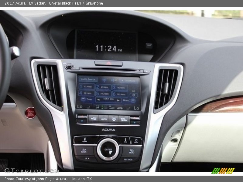 Crystal Black Pearl / Graystone 2017 Acura TLX Sedan