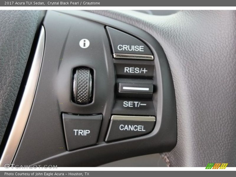 Crystal Black Pearl / Graystone 2017 Acura TLX Sedan