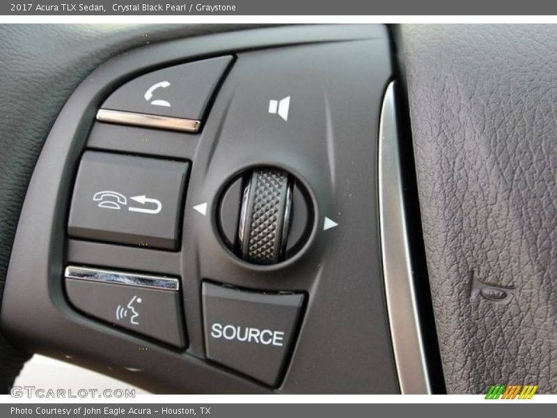 Crystal Black Pearl / Graystone 2017 Acura TLX Sedan