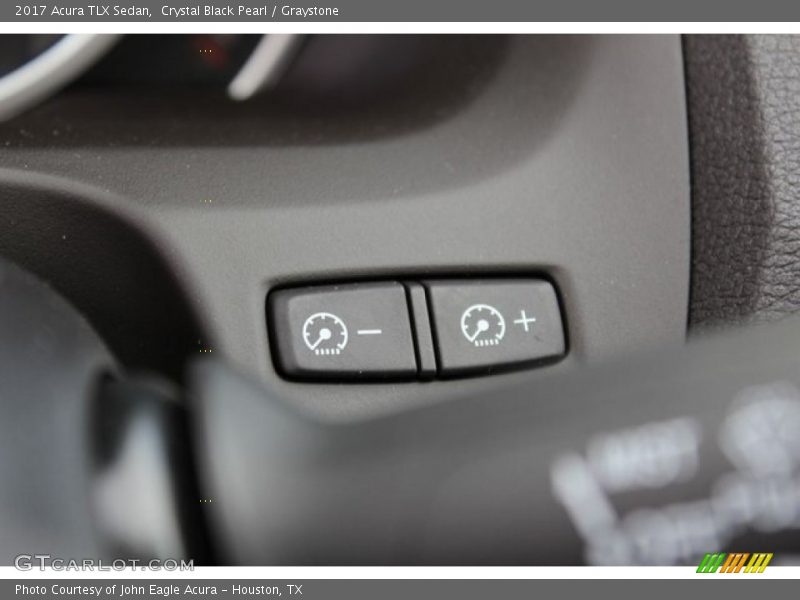 Crystal Black Pearl / Graystone 2017 Acura TLX Sedan