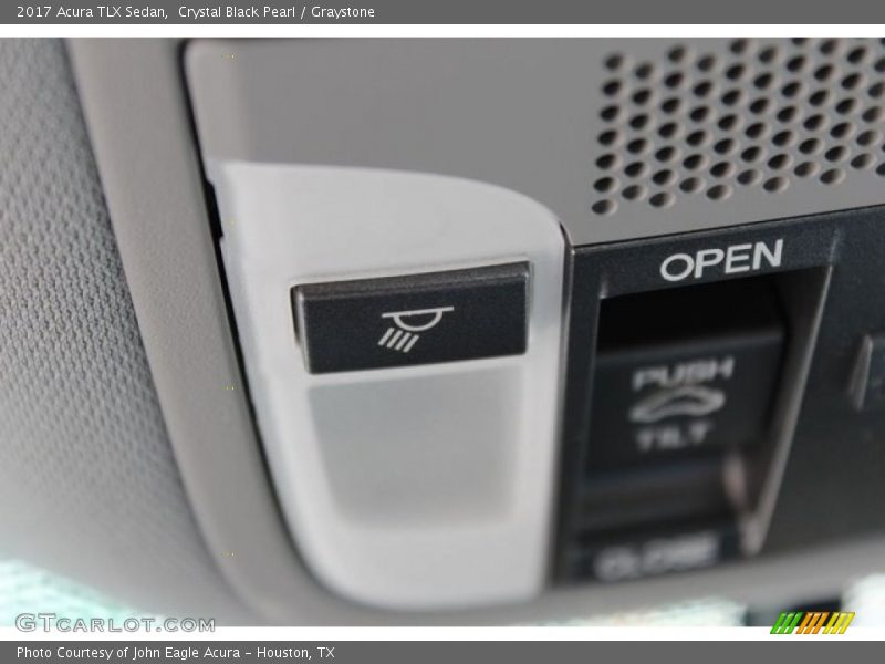 Crystal Black Pearl / Graystone 2017 Acura TLX Sedan