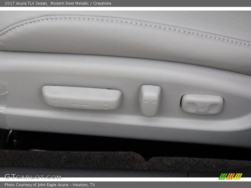 Modern Steel Metallic / Graystone 2017 Acura TLX Sedan