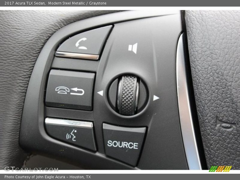 Modern Steel Metallic / Graystone 2017 Acura TLX Sedan